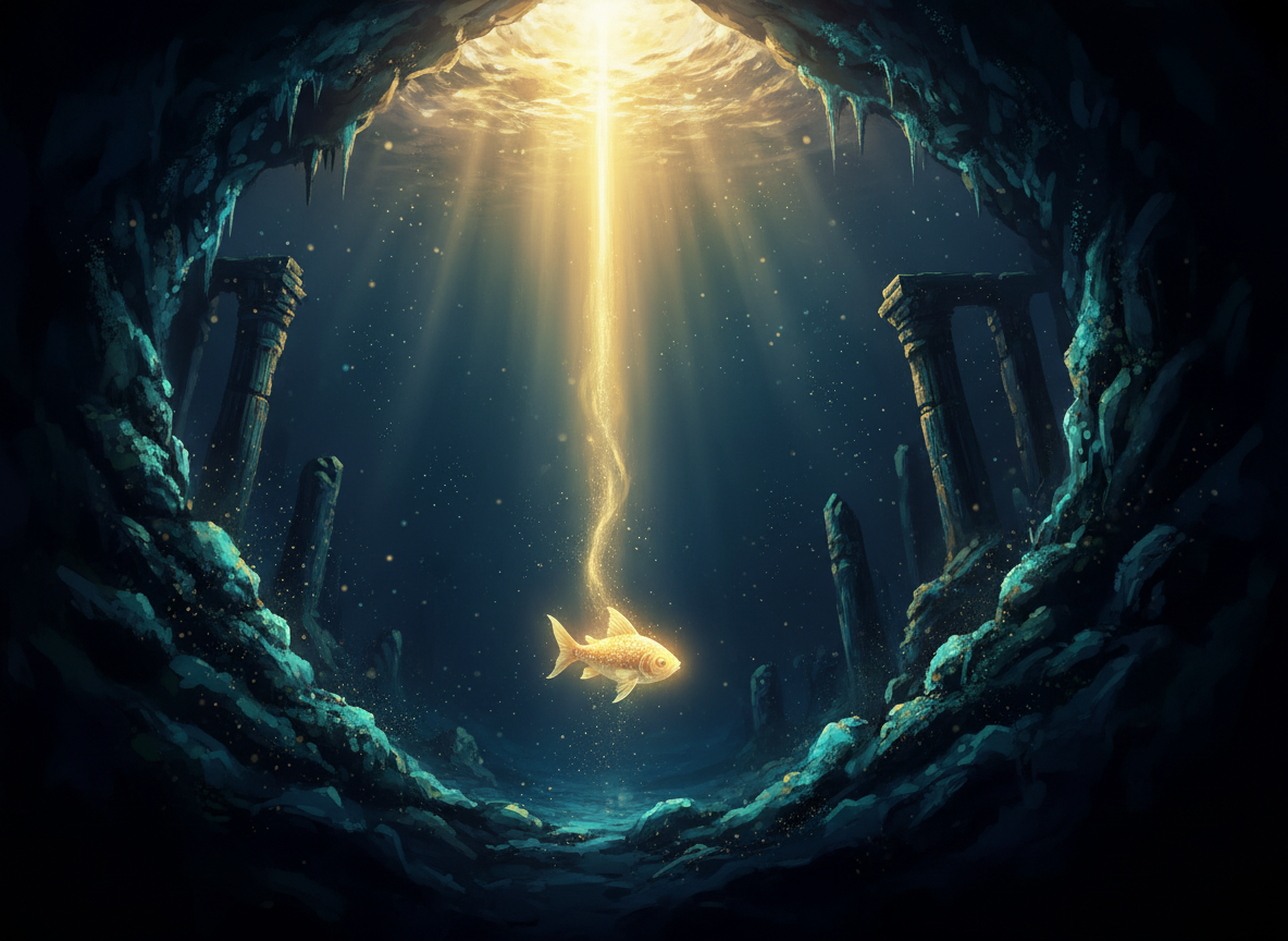 Fish of Faith story artwork for Letters from Xhale